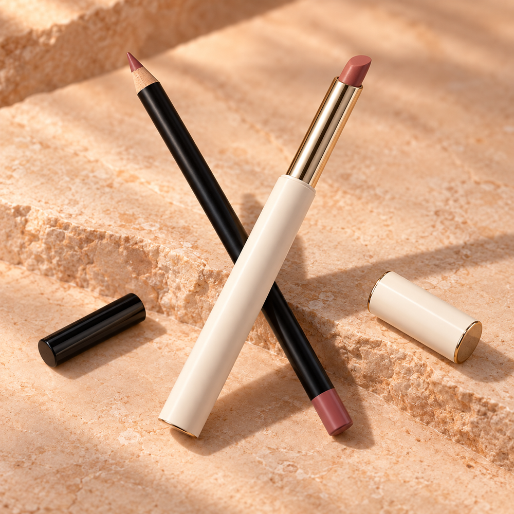 Atelier Cocoa Rose Lip Contour Duo