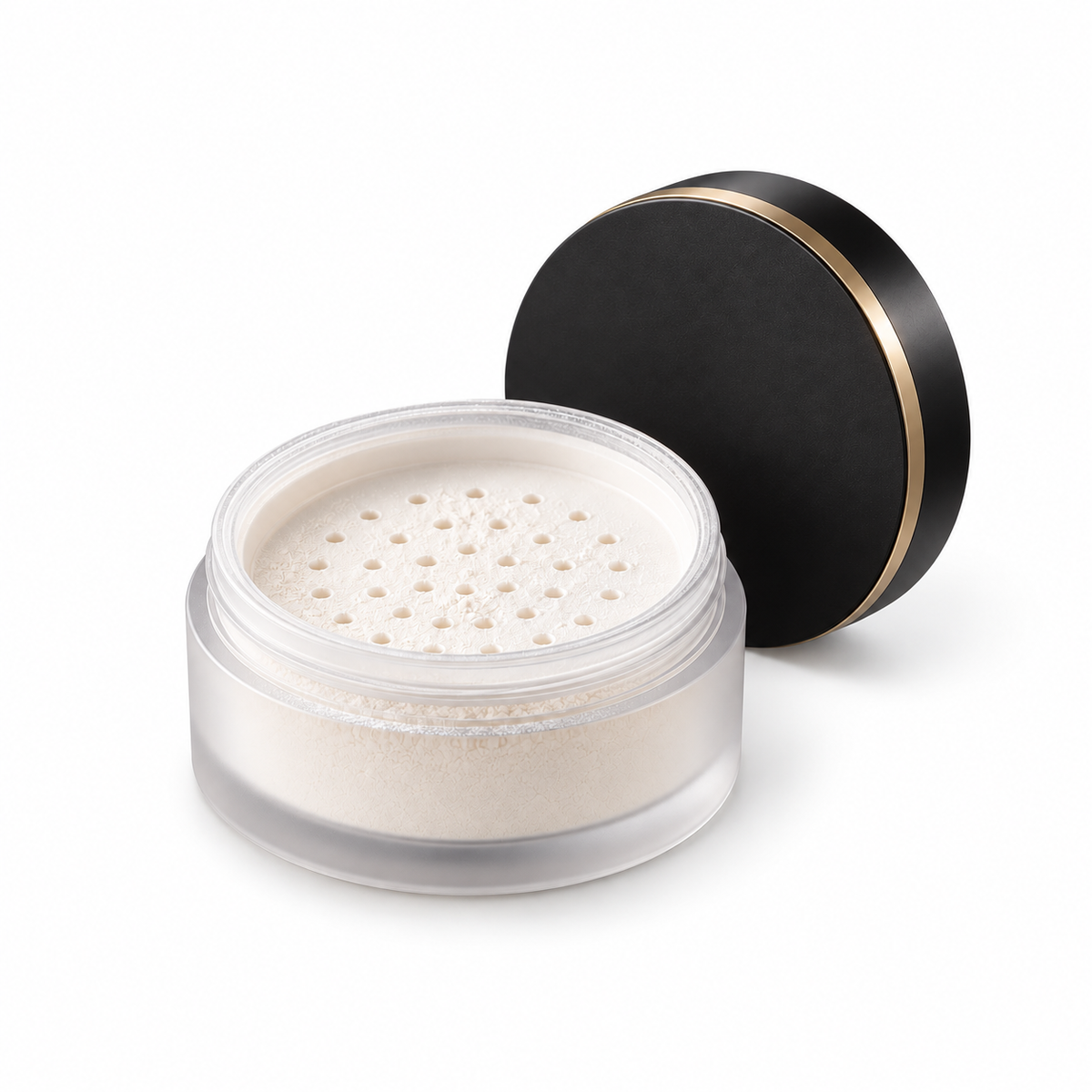 Brume Translucent Finishing Powder on white